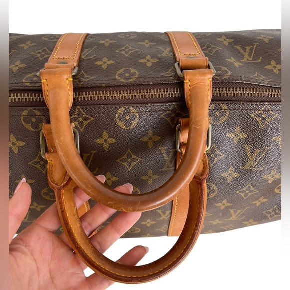 Vintage Louis Vuitton Monogram Keepall 45 Boston Bag - Picture 6 of 14